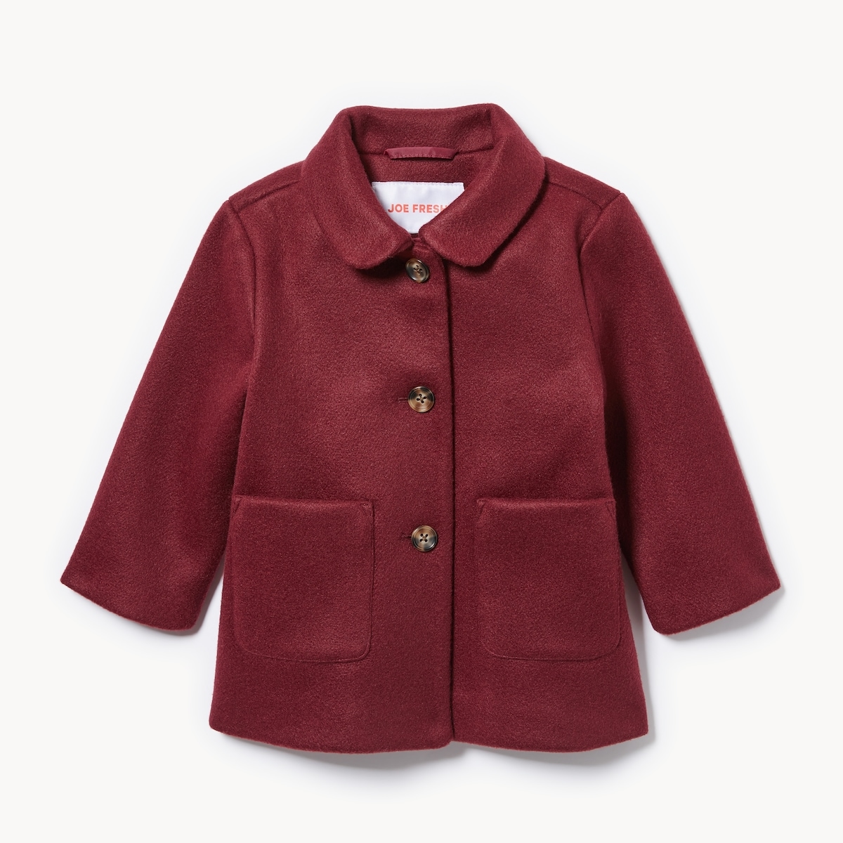 Joe Fresh Manteau en melton pour bébés filles 1 ea, 29,00 $/1ch