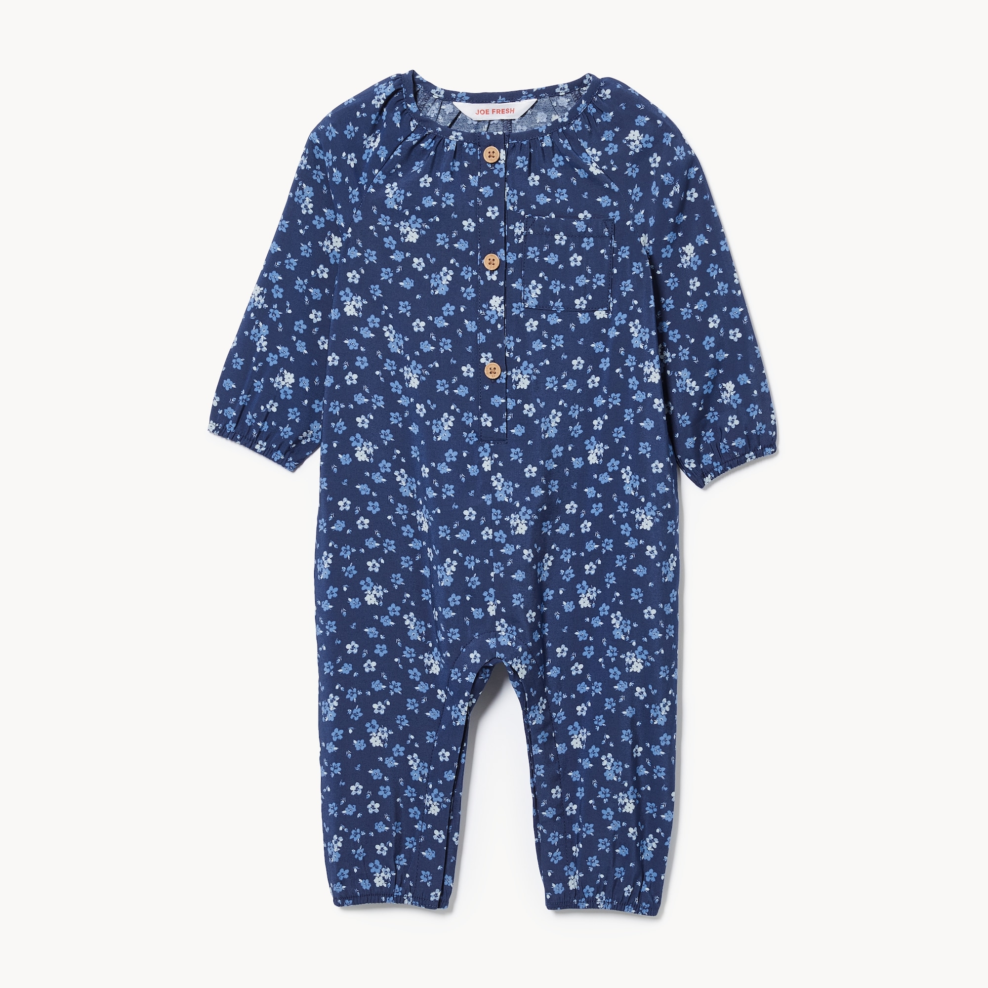 Barboteuse tissée pour bébés filles