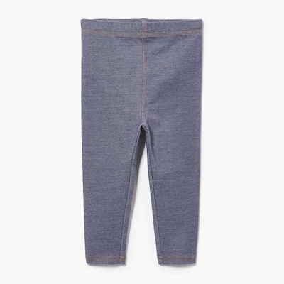 Legging en denim pour bébés filles - Mélange de marine