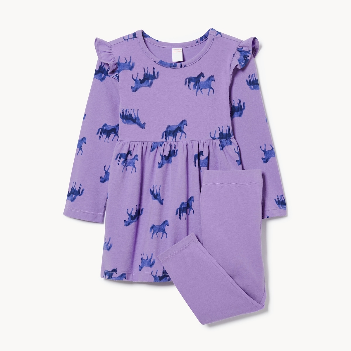 Baby Girls' 2-Piece Dress Set - Purple