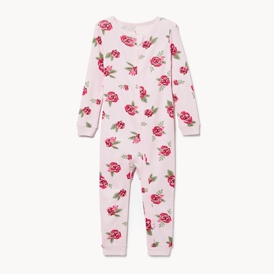 Baby Girls' Double-Zip Sleeper - Pink