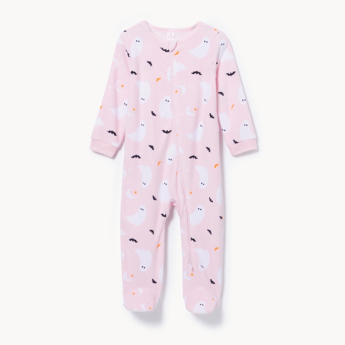 Baby Girls' Double-Zip Footed Fleece Sleeper