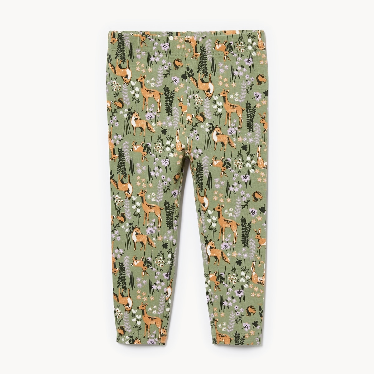 Baby Girls' Printed Legging - Dusty Green