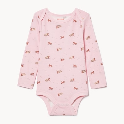 Cache-couche imprimé pour bébés filles - Rose Pâle