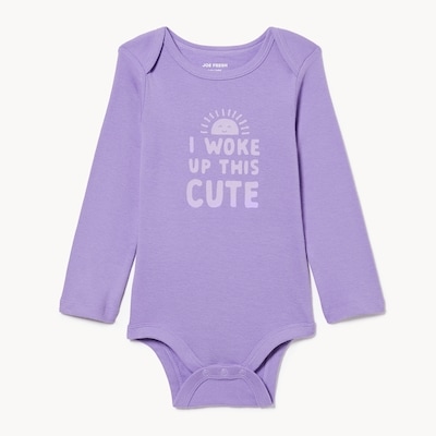 Cache-couche imprimé pour bébés filles - Pourpre