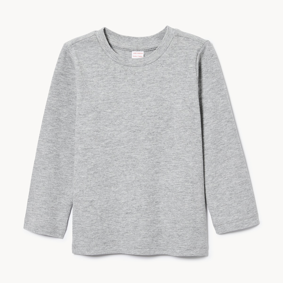 Baby Girls' Ribbed Long Sleeve Top