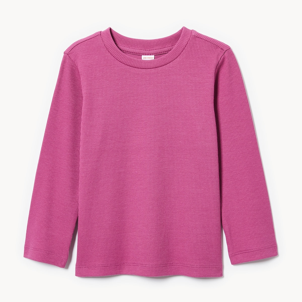 Baby Girls' Ribbed Long Sleeve Top