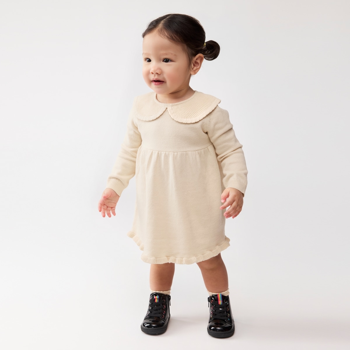Joe Fresh Robe-chandail à col Claudine pour bébés filles 1 ea, 22,00 $/1ch