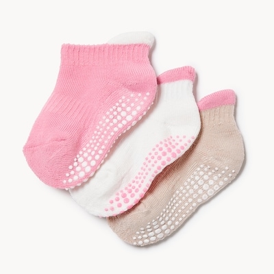 Joe Fresh Ens. de 3 paires de socquettes pour bébés filles 1 ea, 6,00 $/1ch