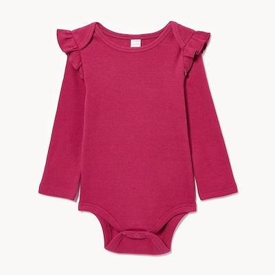 Cache-couche à volants pour bébés filles - Magenta