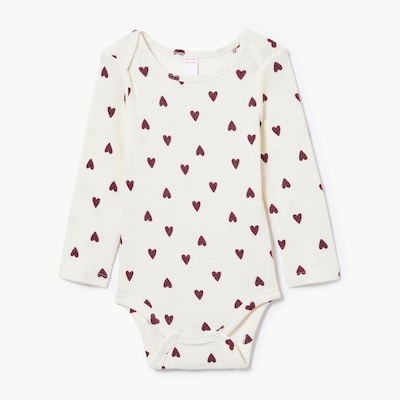 Cache-couche gaufré pour bébés filles - Blanc Cassé