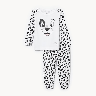 Pyjama Les 101 dalmatiens de Disney, bébés filles - Blanc