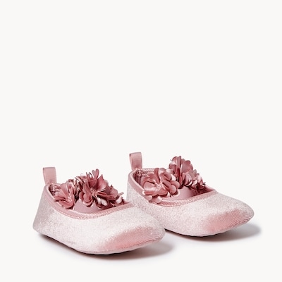 Protège-pieds Charles IX pour bébés filles - Rose