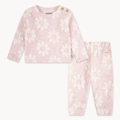 Baby Girls' Huggies Pant Set - Light Peach Mix