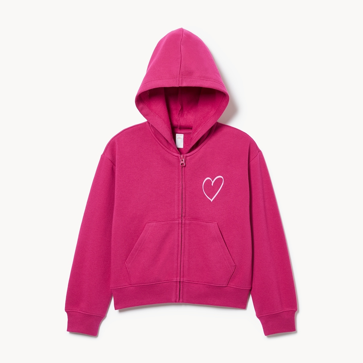 Haut  capuchon et  glissire pour filles