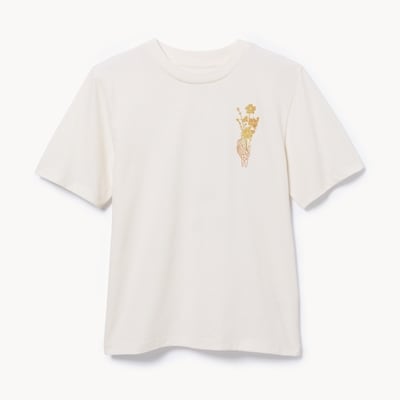 T-shirt imprimé Halloween pour garçons - Blanc Cassé