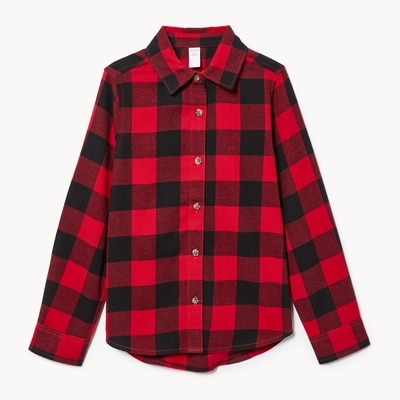 Joe Fresh Kid Girls' Flannel Button-Up 1 ea, $22.00/1ea