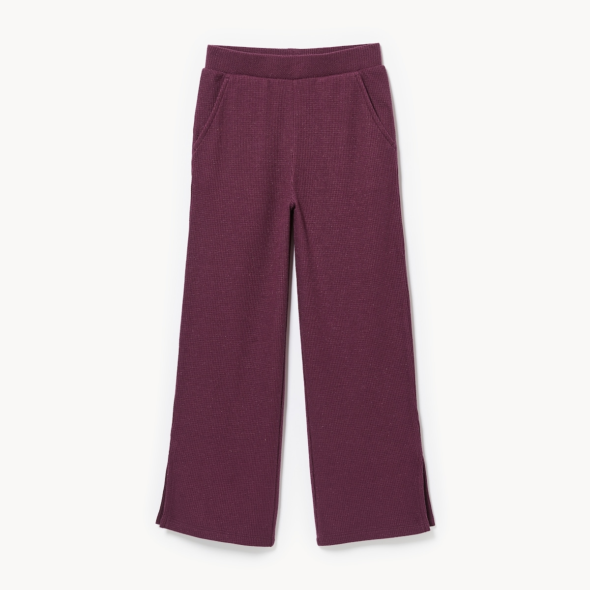 Joe Fresh Pantalon en tissu gaufré à jambe large pour filles 1 ea, 19,00 $/1ch