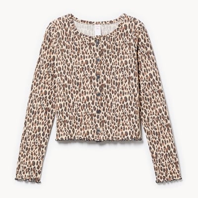 Jupe midi en denim pour préadolescentes - Sable Pâle