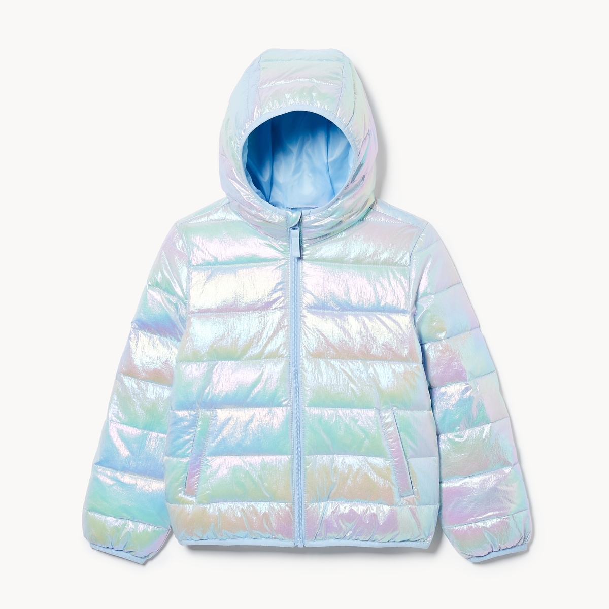 Kid Transitional Puffer Jacket - Pale Blue
