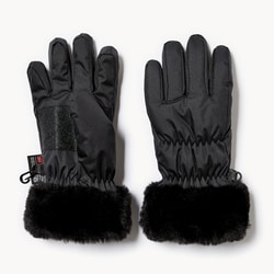 Joe Fresh Gants de ski à bordure en similifourrure, filles 1 ea, 14,00 $/1ch