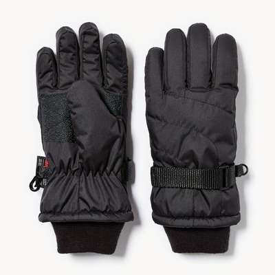 Kid Girls' Ski Gloves - JF Black