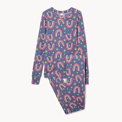 Kid Girls' 2-Piece Sleep Set - Denim Blue