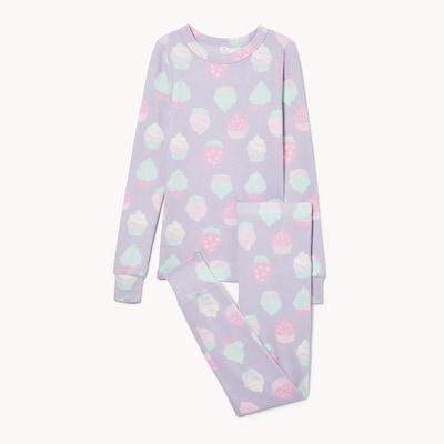 Ens. pyjama 2 pièces pour filles - BLEU PERVENCHE