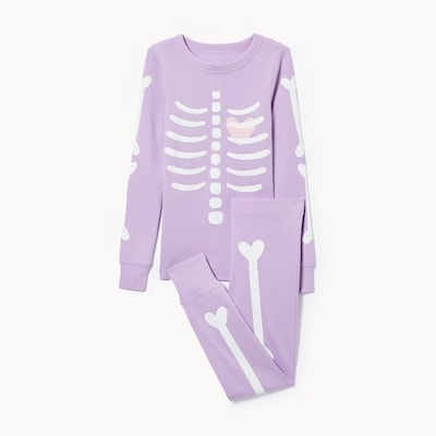 Joe Fresh Kid Girls' 2-Piece Skeleton Sleep Set 1 ea, $22.00/1ea