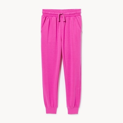 Kid Girls' Active Terry Jogger - Fuchsia