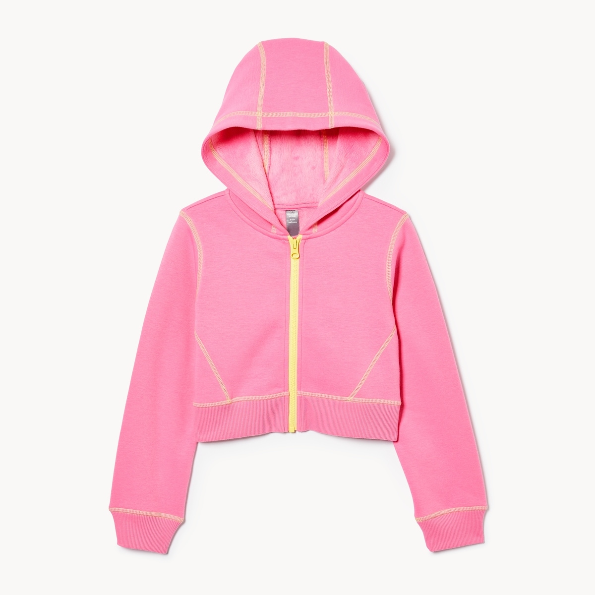 Kid Girls' Active Fuzzy Fleece Hoodie