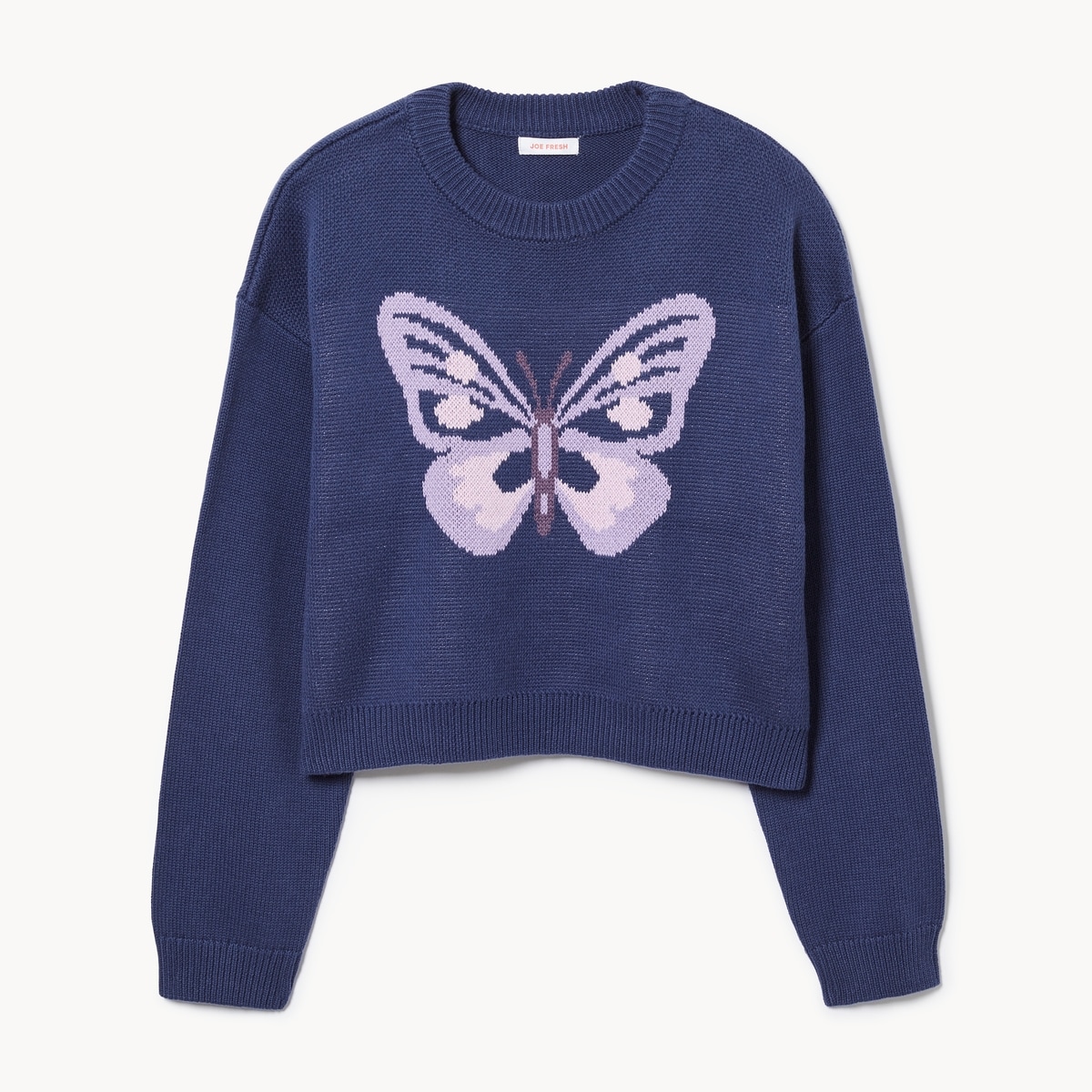 Chandail motif de papillon pour filles