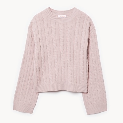Joe Fresh Chandail à mailles torsadées pour filles 1 ea, 24,00 $/1ch