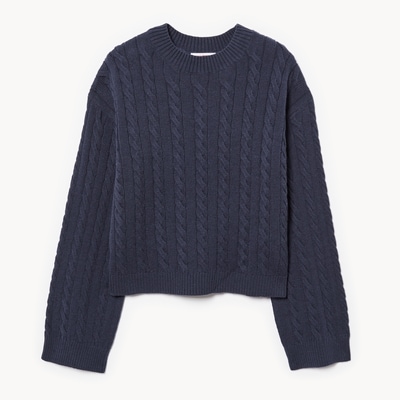 Joe Fresh Chandail à mailles torsadées pour filles 1 ea, 24,00 $/1ch