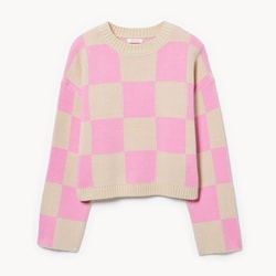 Joe Fresh Kid Girls' Printed Crewneck Sweater 1 ea, $24.00/1ea