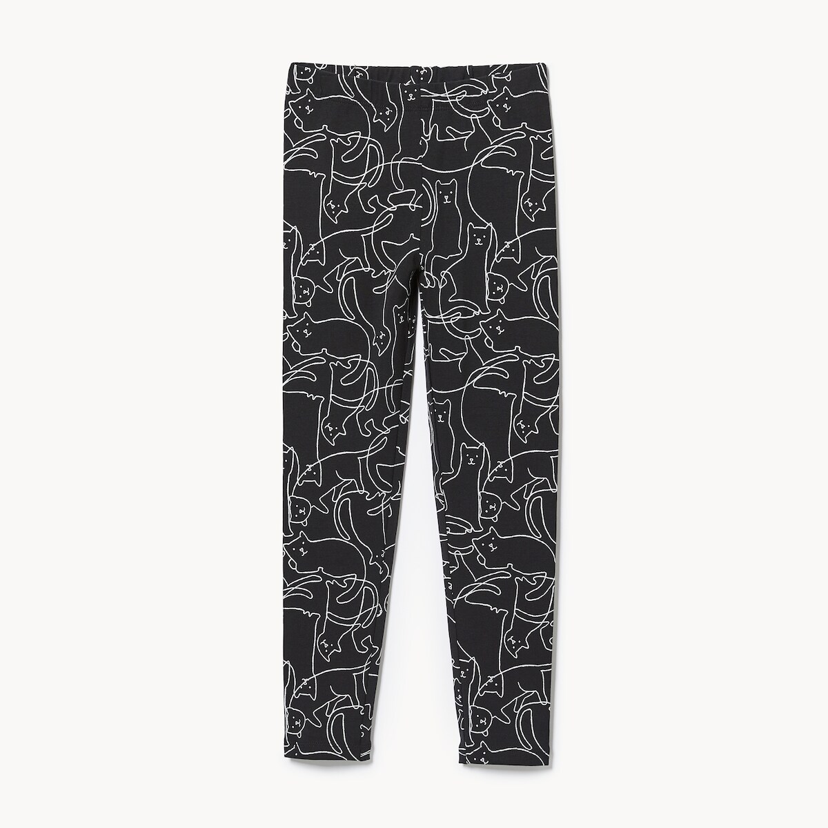 Kid Girls' Printed Legging - Jf Black