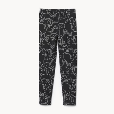 Kid Girls' Printed Legging - JF Black