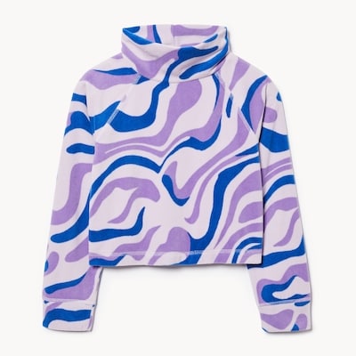 Kid Girls' Active Microfleece Pullover - Dusty Lavender