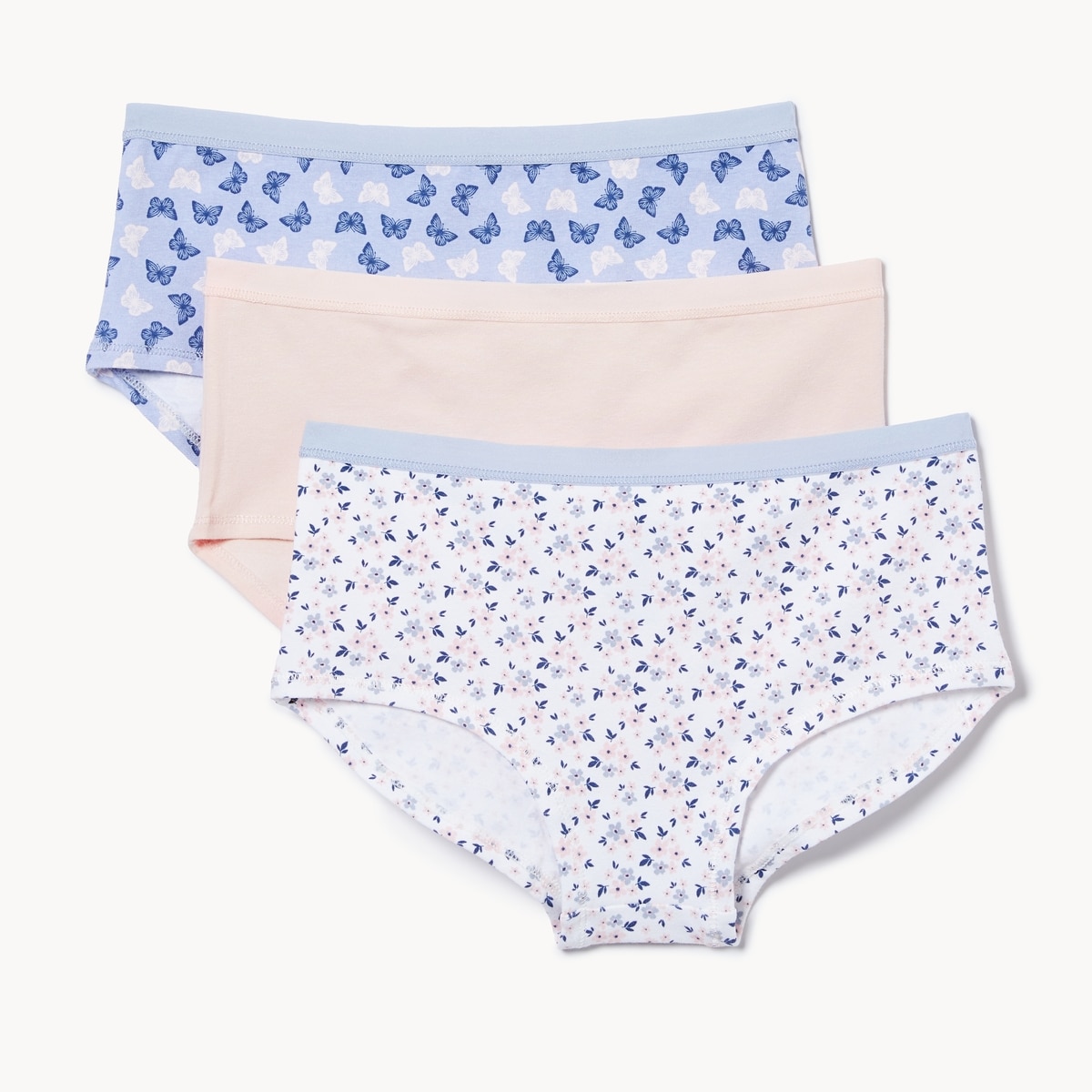 Ens. 3culottes garonnes en coton pour filles