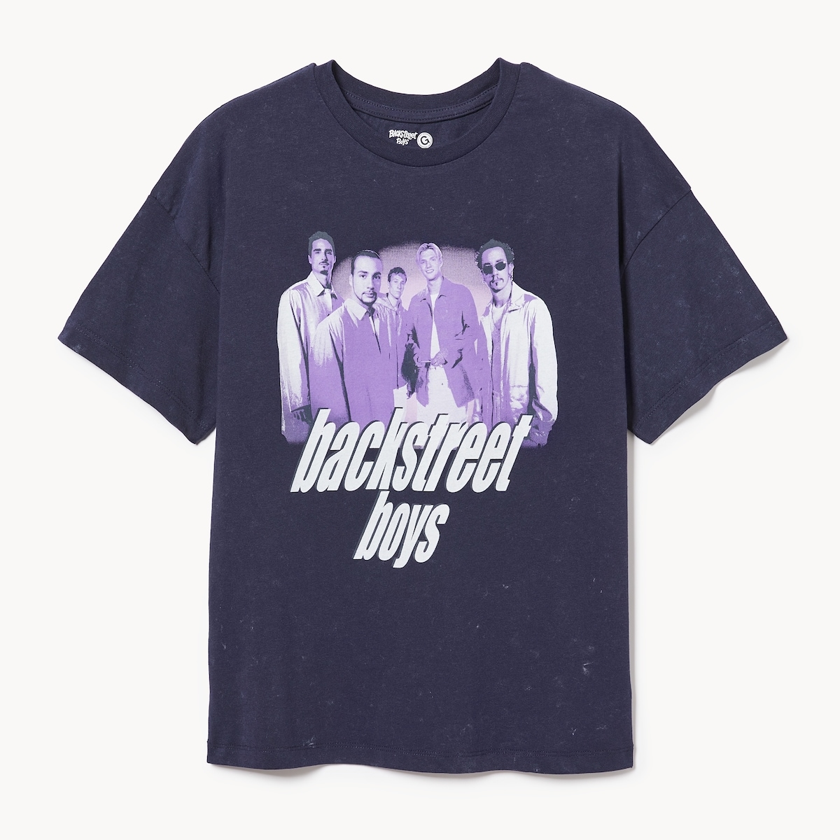 T-shirt Backstreet Boys pour filles - Jf Bleu Nuit