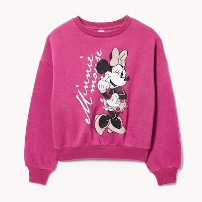 Kid Girls' Disney Minnie Mouse Sweatshirt - Magenta