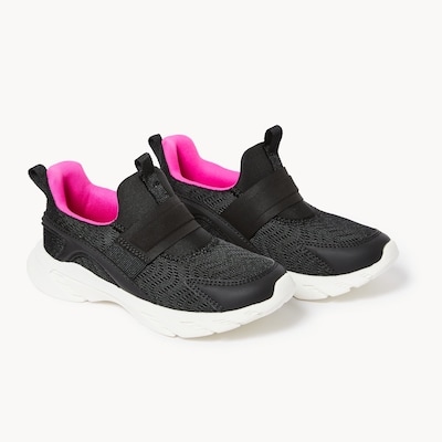 Kid Girls' Athletic Sneakers - Black