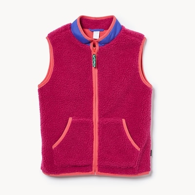 Kids' Crayola Fleece Vest - Magenta