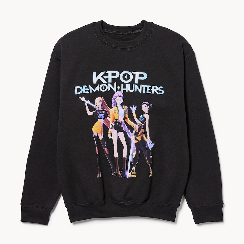Kid Girls' K-Pop Demon Hunters Graphic Sweatshirt