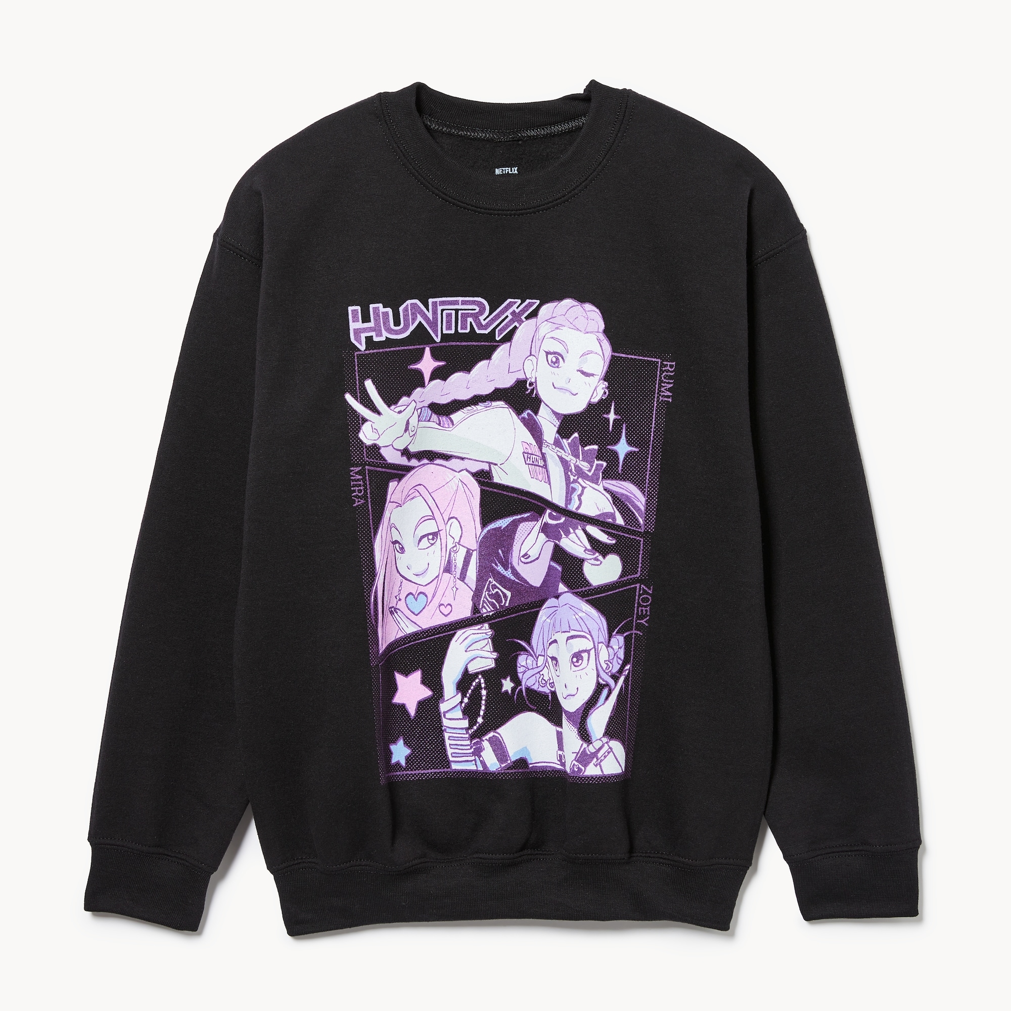 Kid Girls' K-Pop Demon Hunters Sweatshirt in Black from Joe Fresh