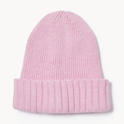 Tuque en tricot pour petites enfant - Rose