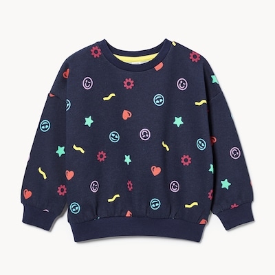 Chandail en molleton Crayola pour tout-petits - Marine foncé