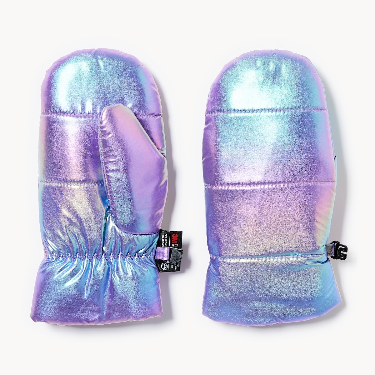 Joe Fresh Mitaines matelassées irisées pour petites filles 1 ea, 14,00 $/1ch