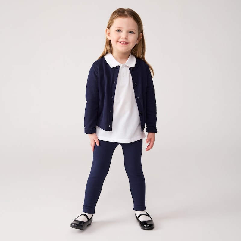 Toddler Girls' Uniform Cardigan