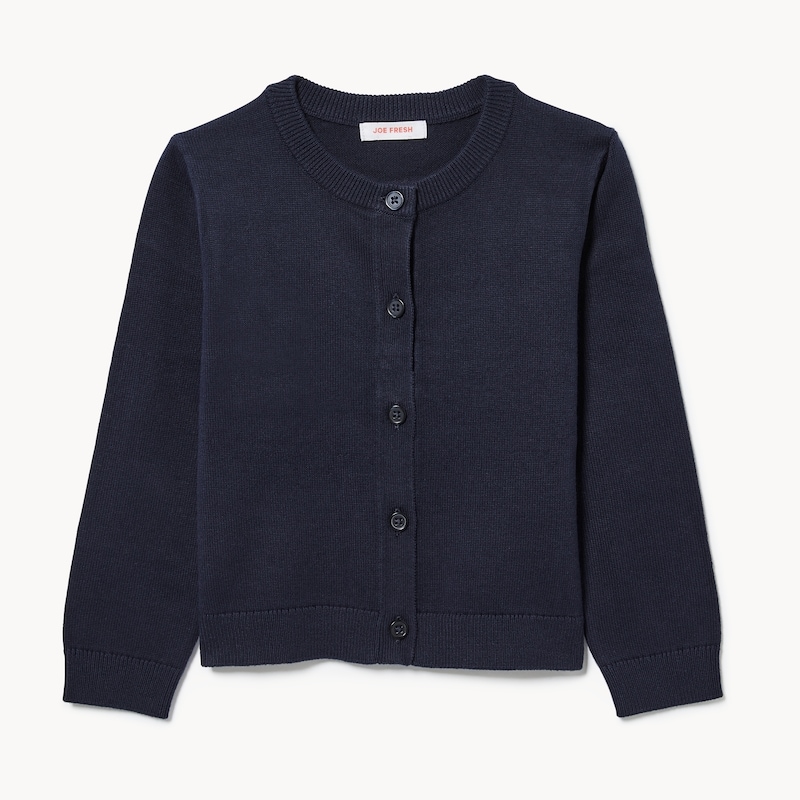 Toddler Girls' Uniform Cardigan